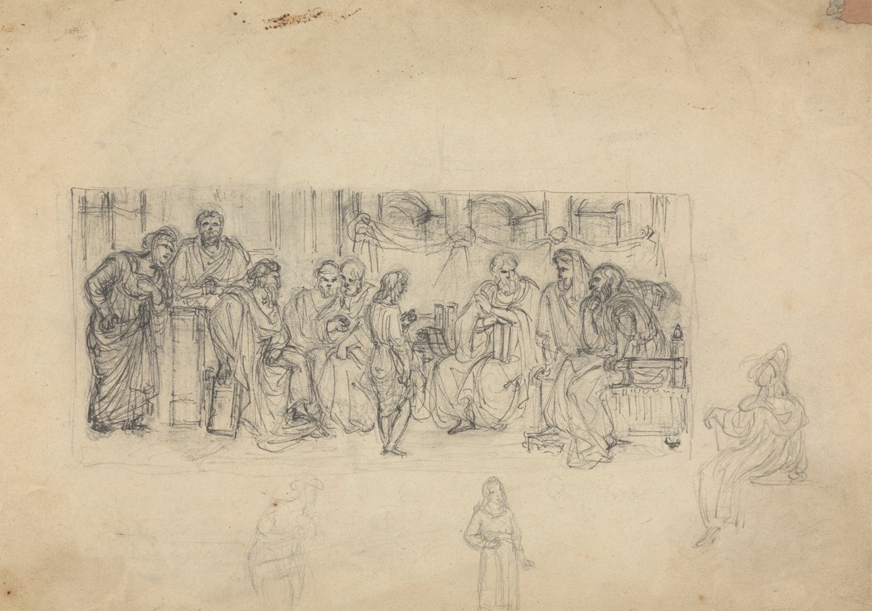 Shakespeare, Romeo ve Juliet'ten bir sahne by Robert Smirke