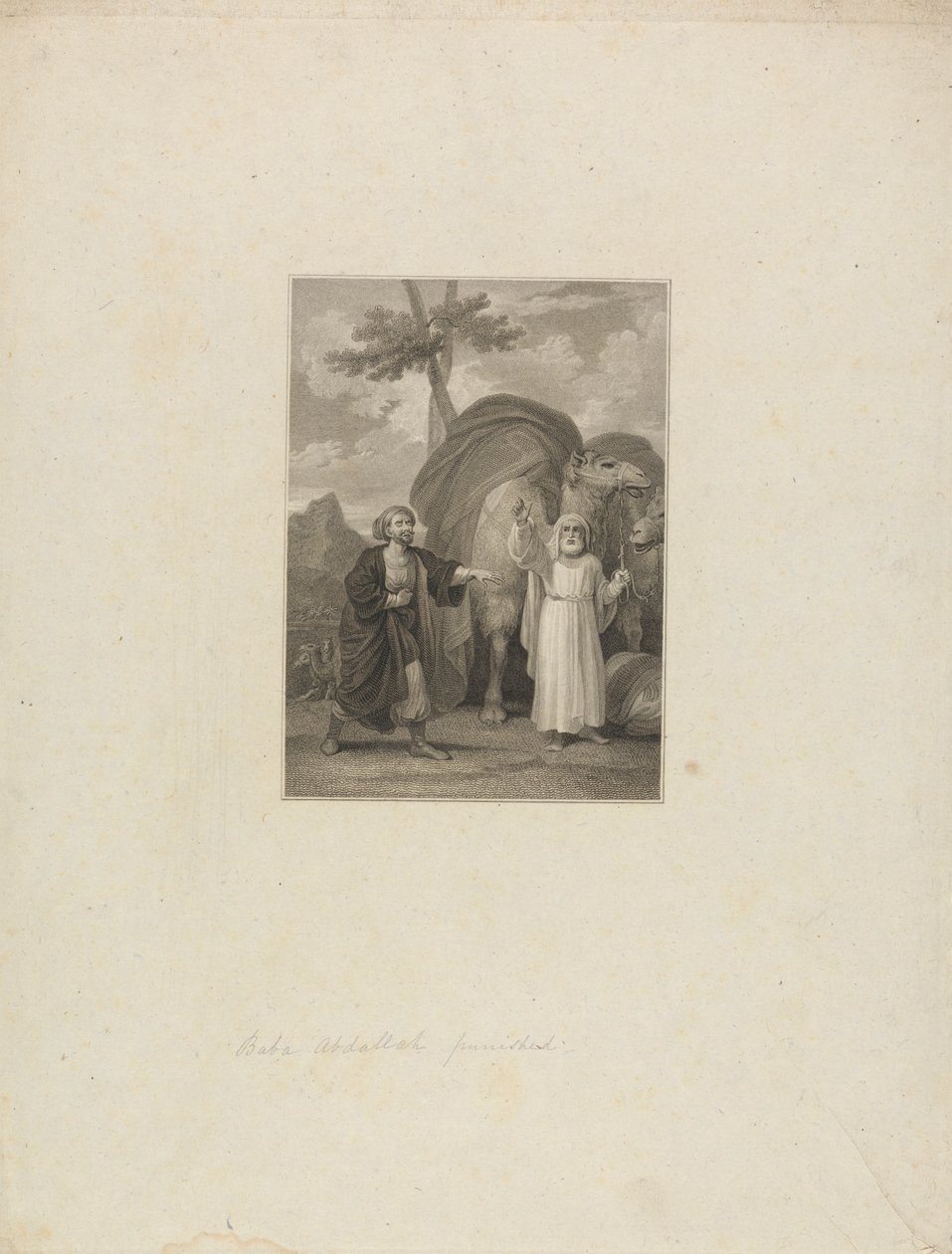 İsimsiz: Baba Abdullah Cezalandırıldı by Robert Smirke