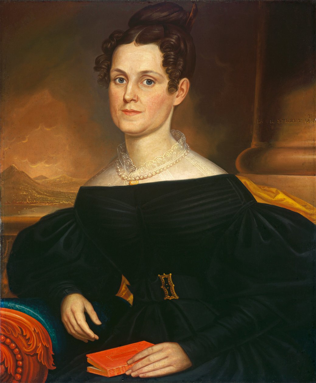 Elizabeth Fiyat Thomas, 1834. by Robert Street