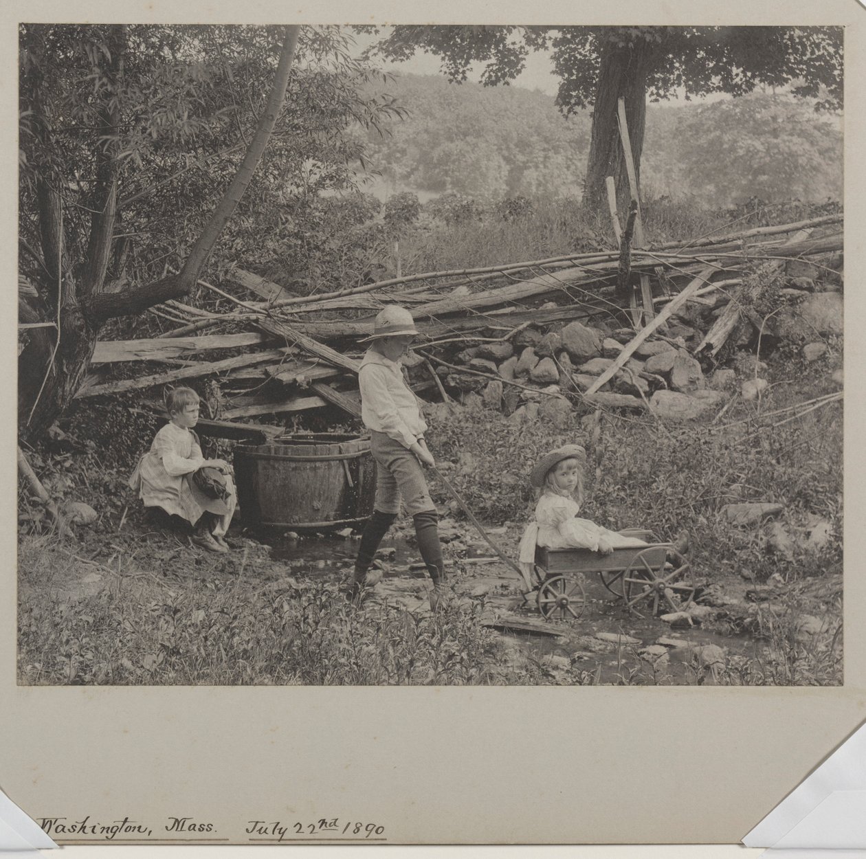 Washington Dağı, Massachusetts, 22 Temmuz 1890, 1890. by Robert Stuart Redfield