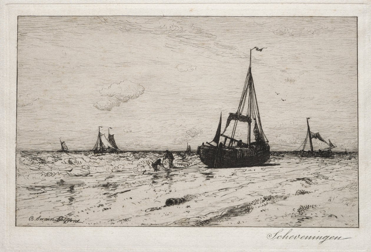Scheveningen. by Robert Swain Gifford