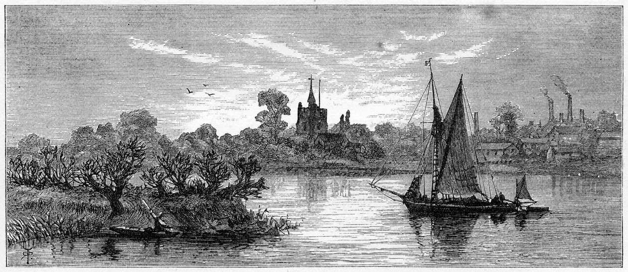 Chiswick, Londra, 1880 by Robert Taylor Pritchett