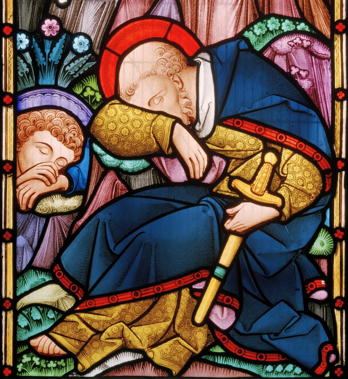 Jackfield, Heaton, Butler & Bayne, Bayne & Hassam, Christs Passion, 1863 by Robert Turnill Bayne