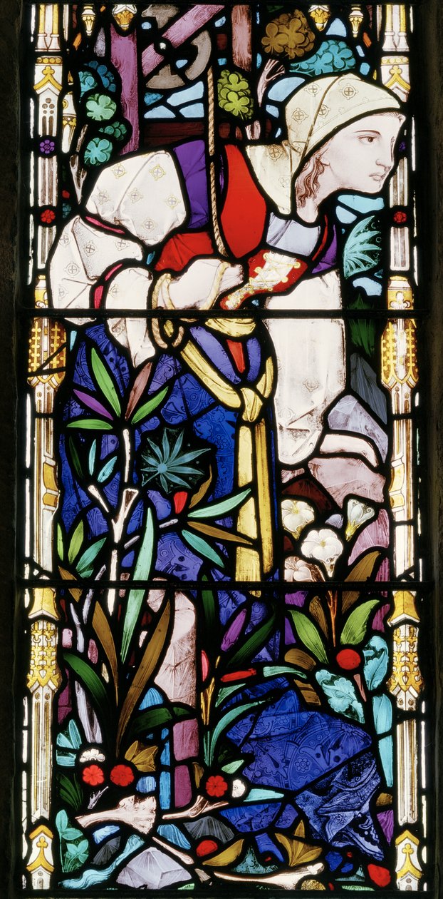 İncil Kadını, 1866 dolayları (vitray) by Robert Turnill Bayne