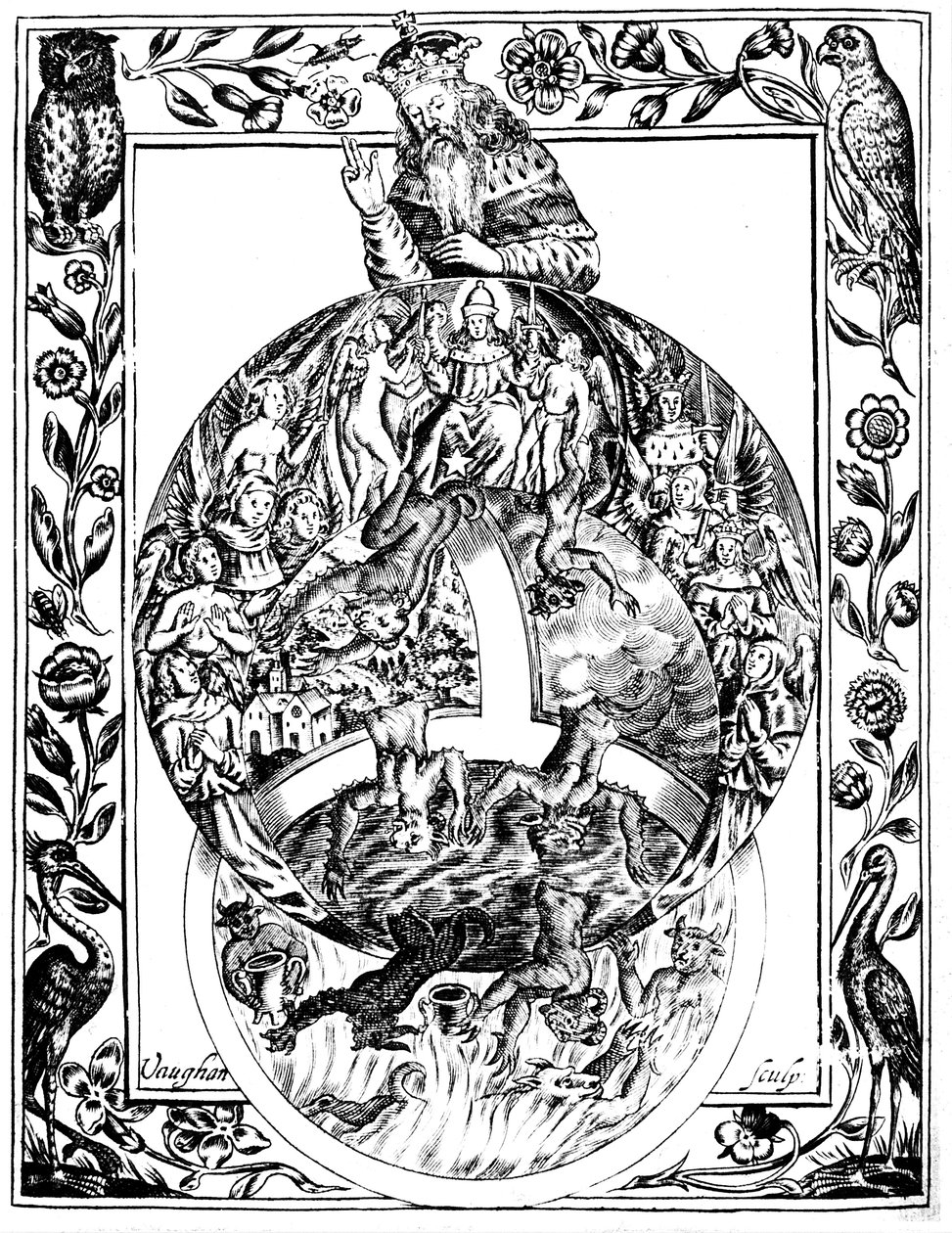 Kilise Hiyerarşisi, 1652 by Robert Vaughan