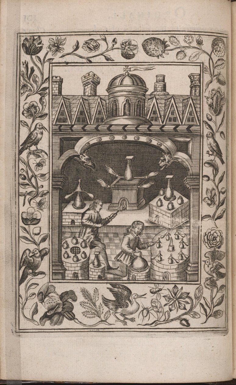 İngiliz Kimya Tiyatrosu, 1652 by Robert Vaughan
