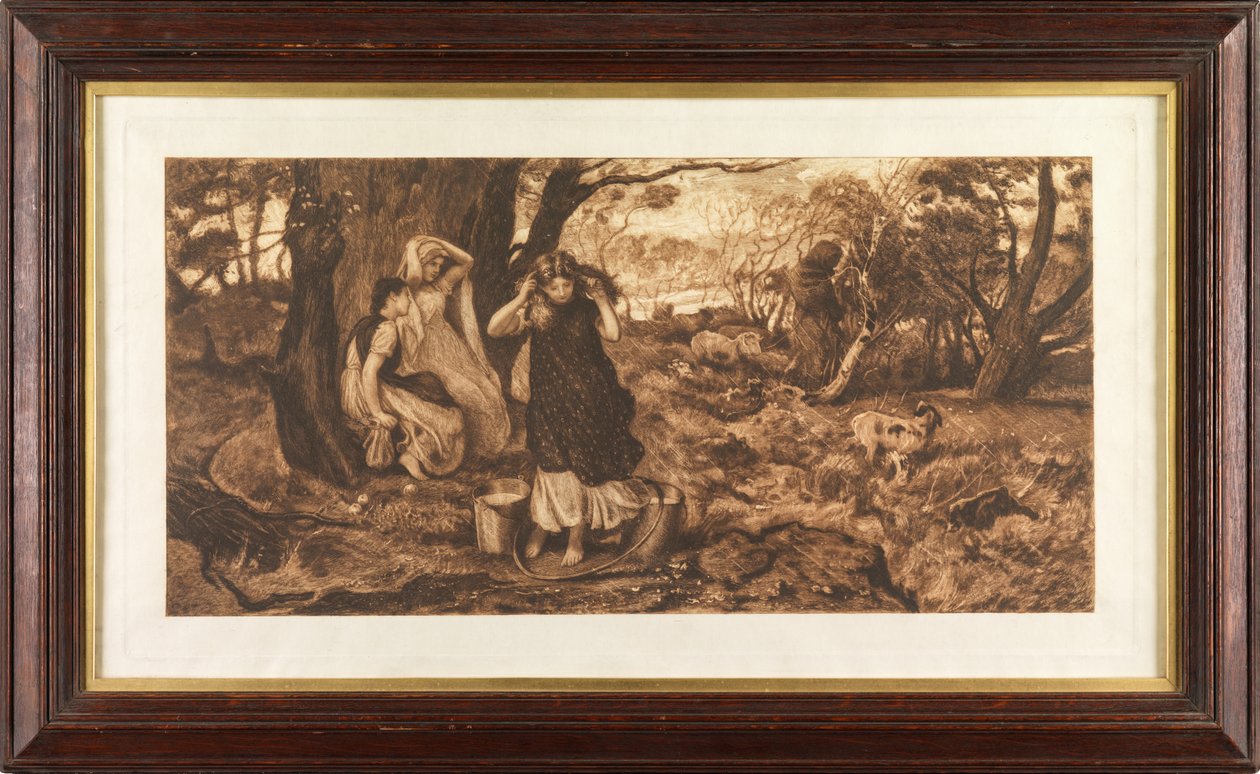 Sadece Duş (aşındırma) by Robert Walker Macbeth