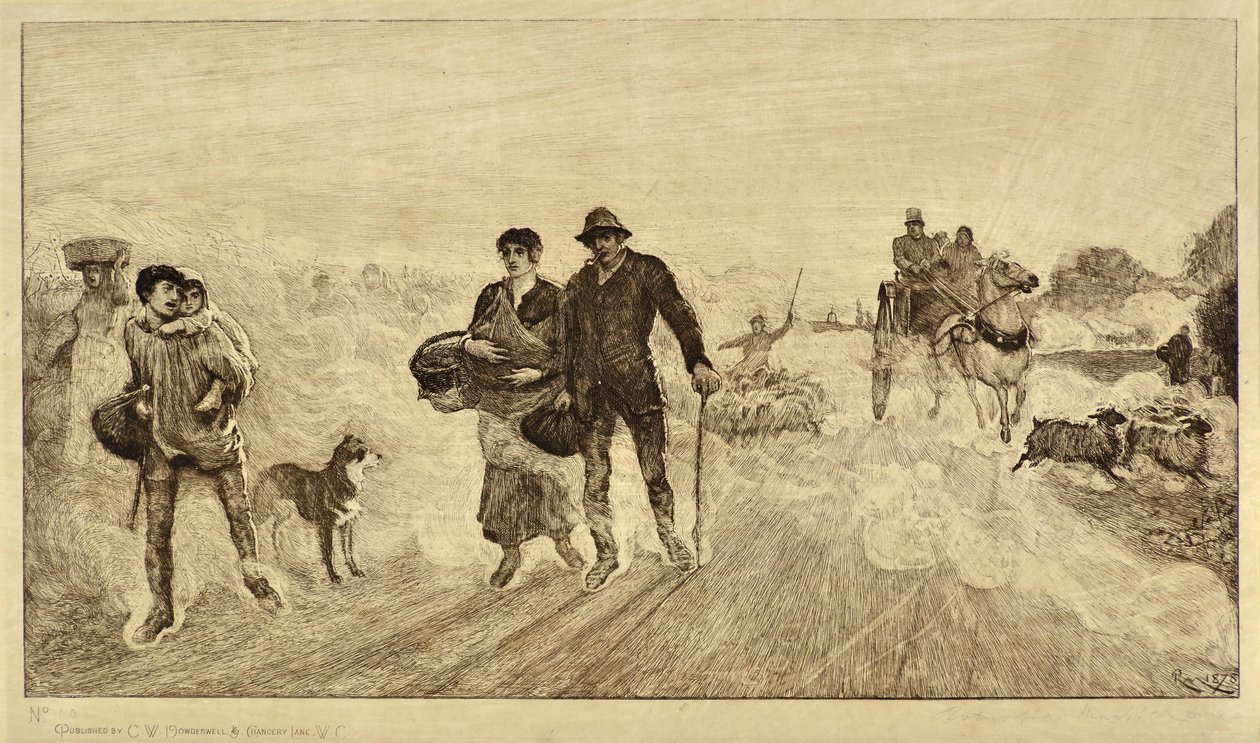 Aziz Neot Fuarı'ndan dönüş by Robert Walker Macbeth
