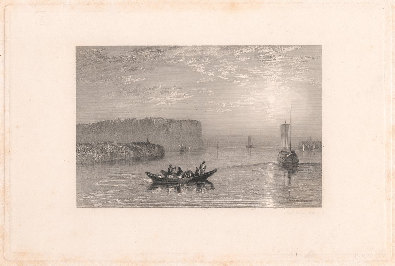 Loire'daki Sahne by Robert Wallis