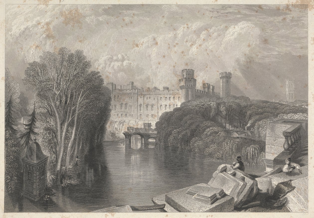 Warwick Kalesi, Warwickshire by Robert Wallis