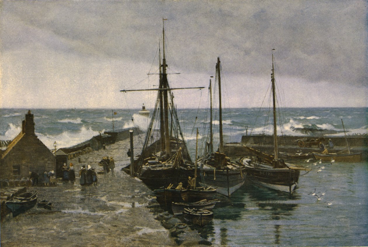 Ev ve Barınak, 1905, c1930. by Robert Weir Allan
