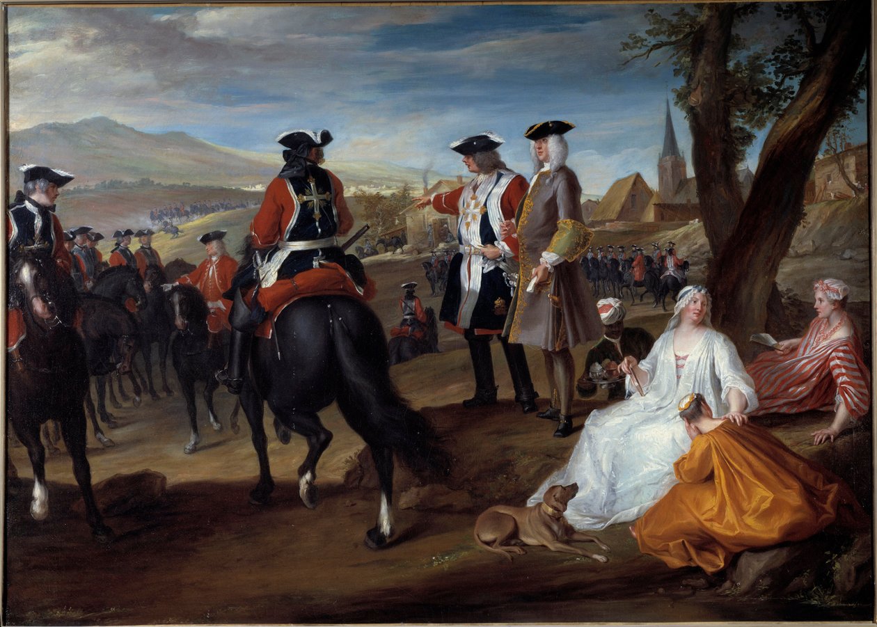 Robert Paul Ponce dit Robert de Seri (1686-1733) 1729 Sun
