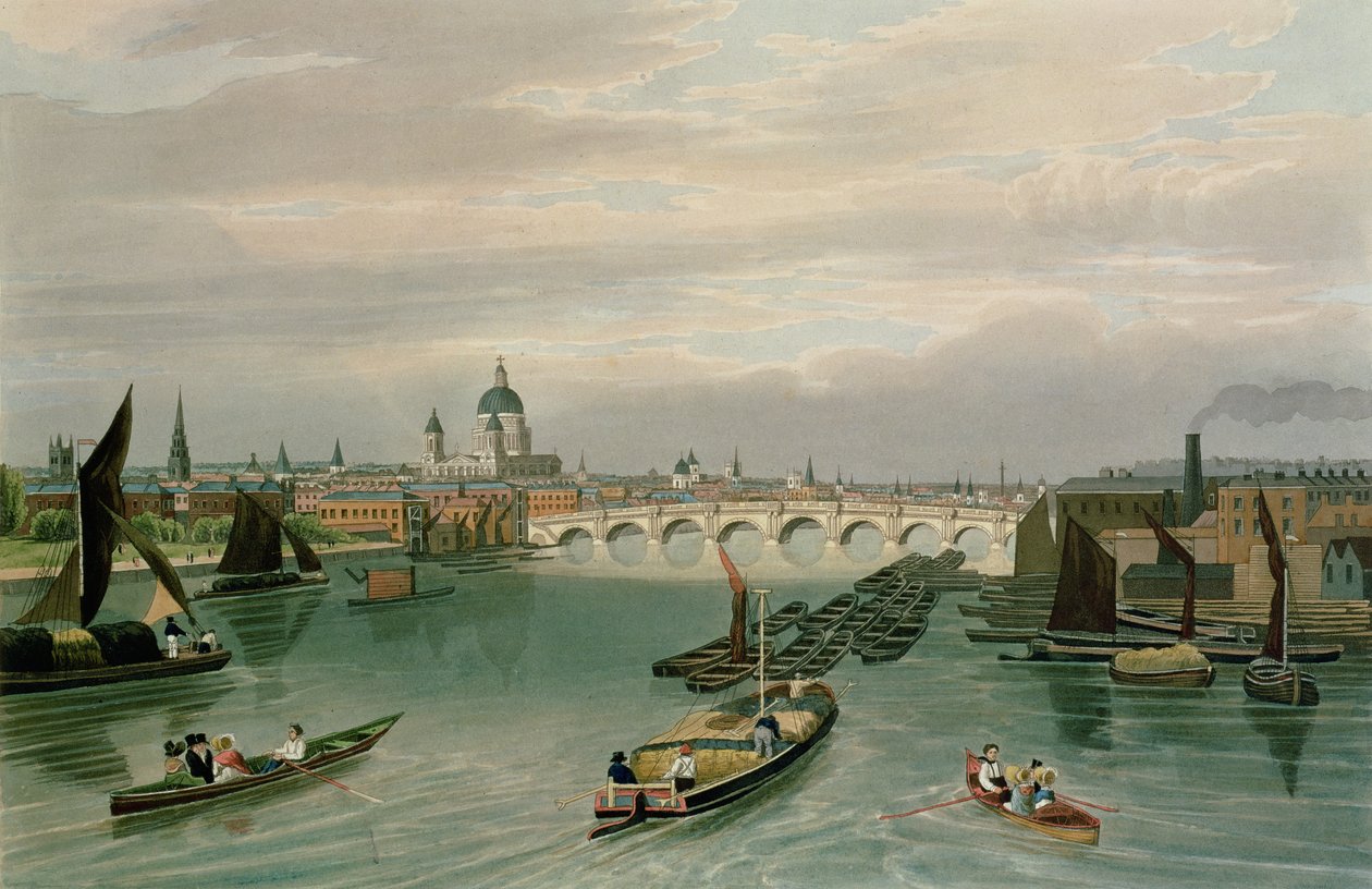 Blackfriars Köprüsü ve St. Paul
