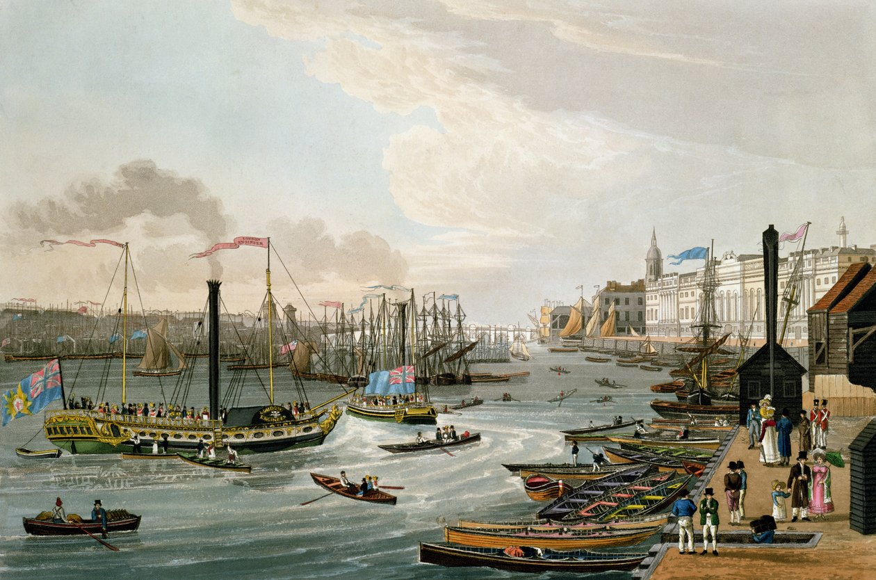 Margate Steam Yachts, pub ile London Bridge ve Custom House
