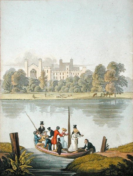 Eton Koleji ve Thames Üzerindeki Feribot, 