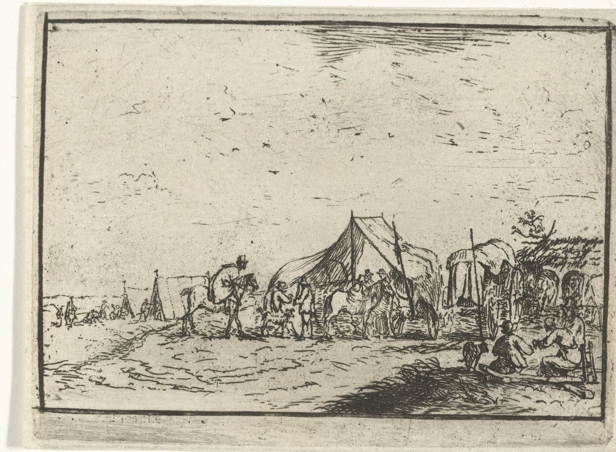 kamp Kampların olduğu manzaralar (dizi başlığı) by Robert van den Hoecke