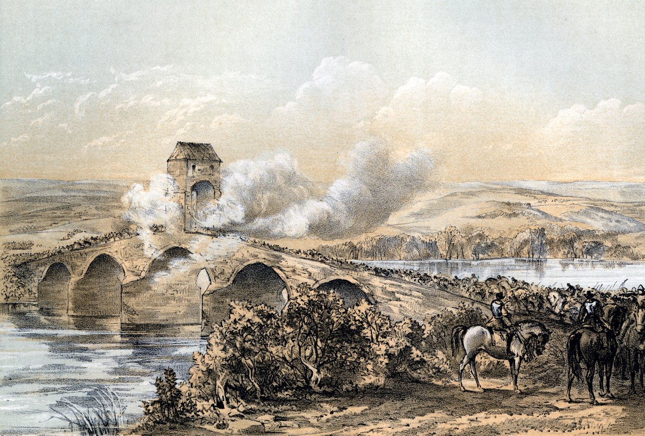 Bothwell Köprüsü Savaşı, 1679 19. yüzyıl. by Robertson