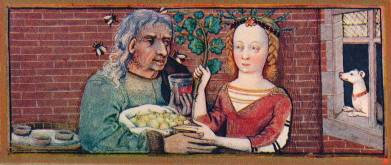 Eylül - uyumsuz bir çift, 15. yüzyıl, 1939. by Robinet Testard
