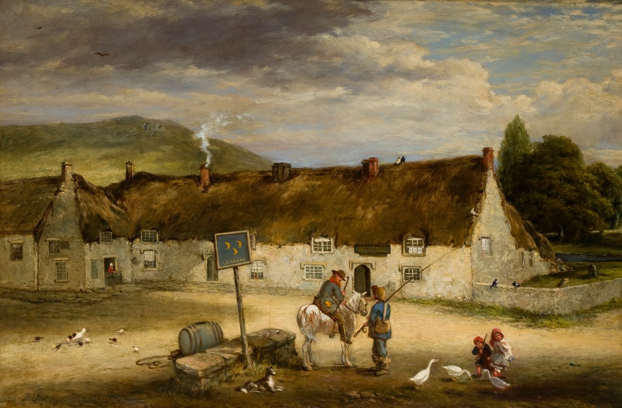 Üç Yarım Ay, Rothbury, 1887 by Robinson Elliott