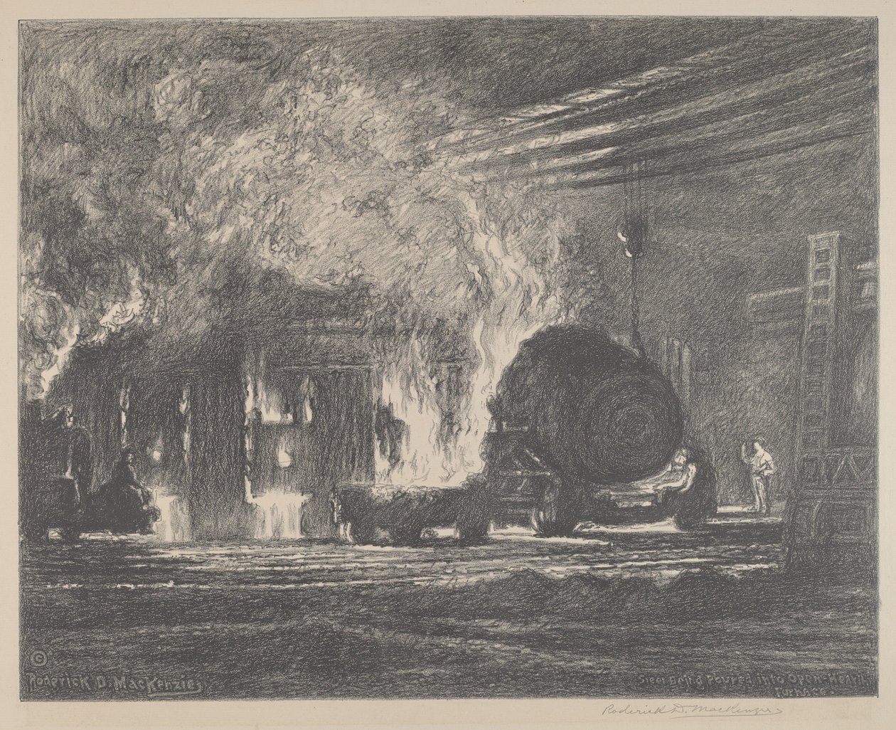 Açık Ocak Ocağına Dökülen Çelik by Roderick D. MacKenzie