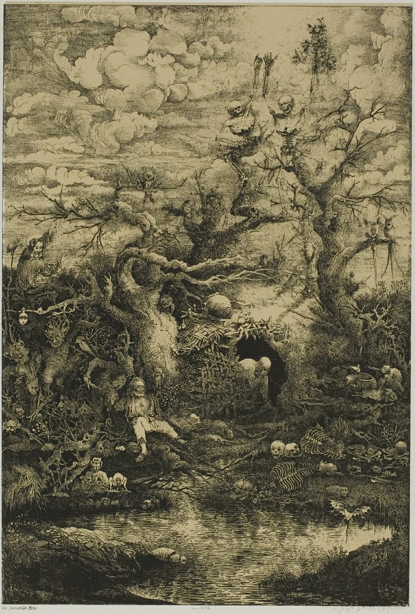 Ölüm Komedisi by Rodolphe Bresdin