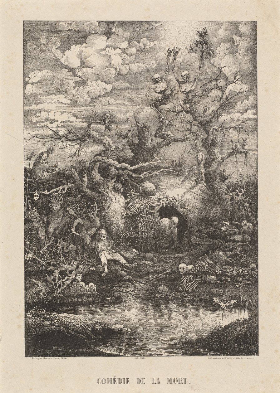 Ölüm Komedisi by Rodolphe Bresdin