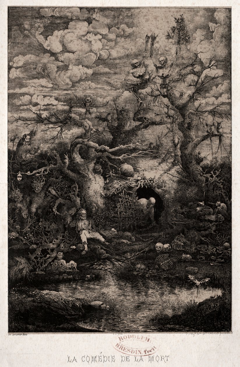 Ölüm Komedisi by Rodolphe Bresdin