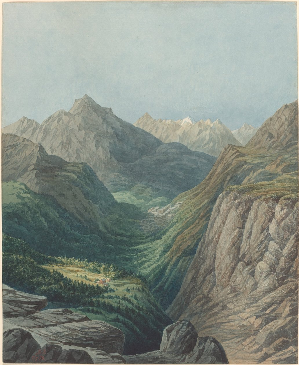 Alp Vadisi by Rodolphe Leon Berthoud