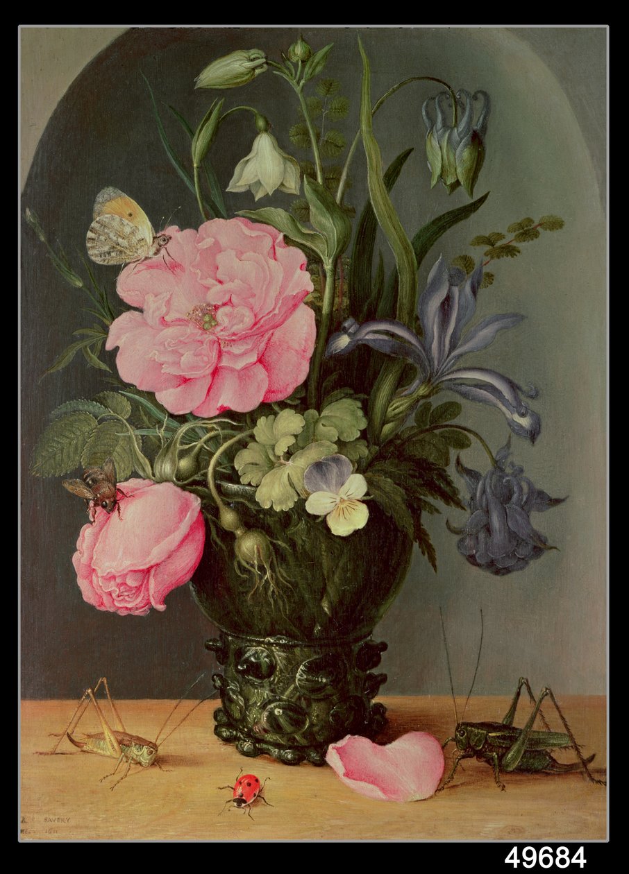 Natürmort, 1611 by Roelandt Jacobsz. Savery