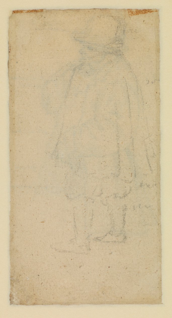 Arkadan görülen adam (verso) by Roelandt Jacobsz and Bruegel Pieter the Elder Savery
