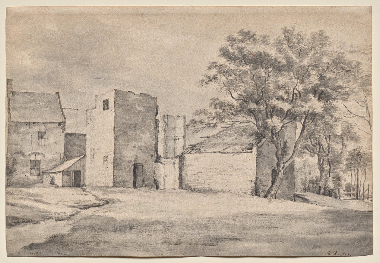 Katwijk aan Zee'deki Huis 't Sant Harabesi by Roelant Roghman