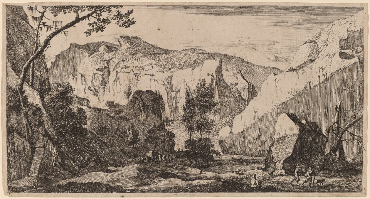 Kayalık Manzara: pl.2 by Roelant Roghman and Melchior Küsel