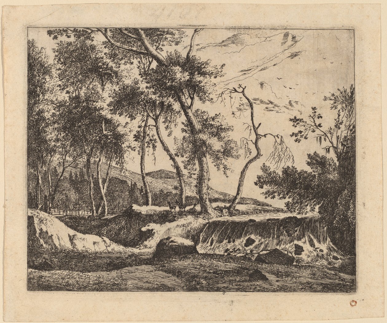 Şelale: pl.6 by Roelant Roghman and Melchior Küsel