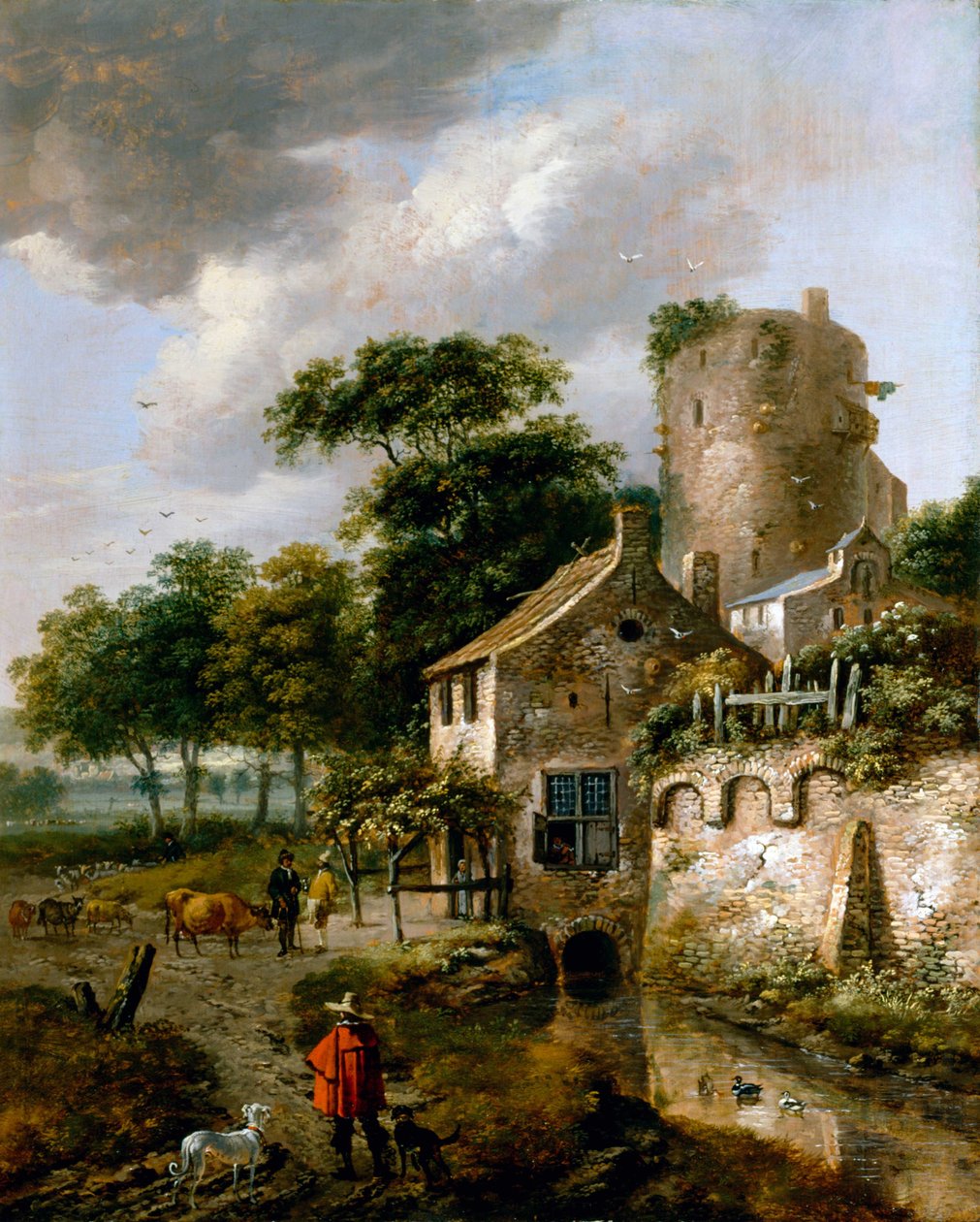 Kule ile Manzara by Roelof Van Vries