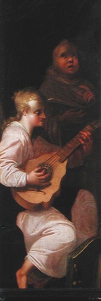 ಲೂಟ್ ವಾದಕ, 1609 ಟರ್ಕ್ by Roelof van Zyll