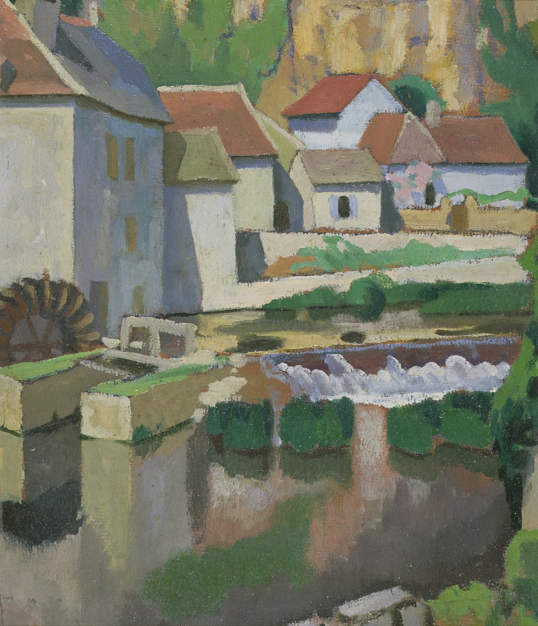 Angles-sur-l "Anglin, 1912 by Roger Eliot Fry