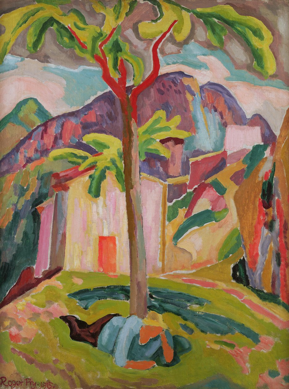 Ağacın Altında Dinlenen Figür, St. Agnes, 1915 by Roger Eliot Fry