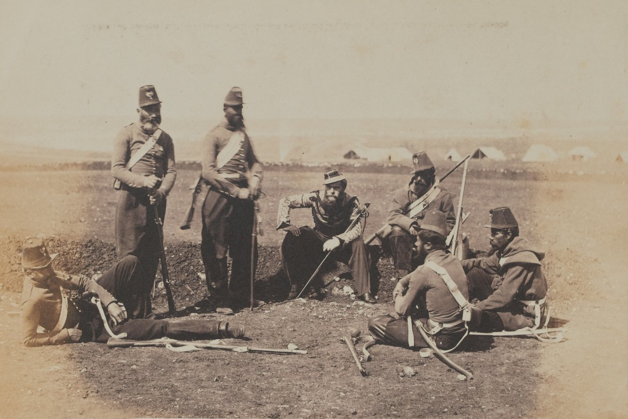 Afrikalı avcılar by Roger Fenton