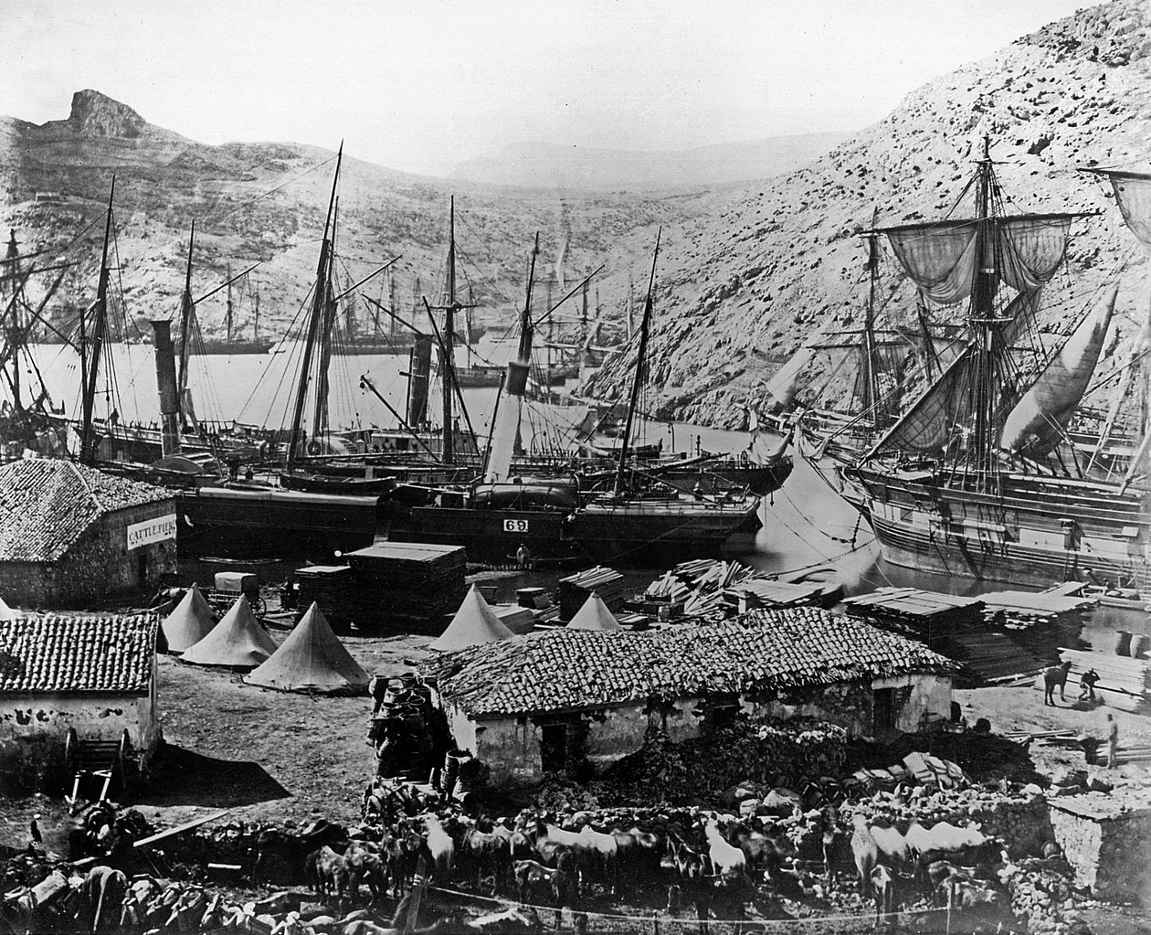 Cossack Bay, Crimea, c.1855  by Roger Fenton