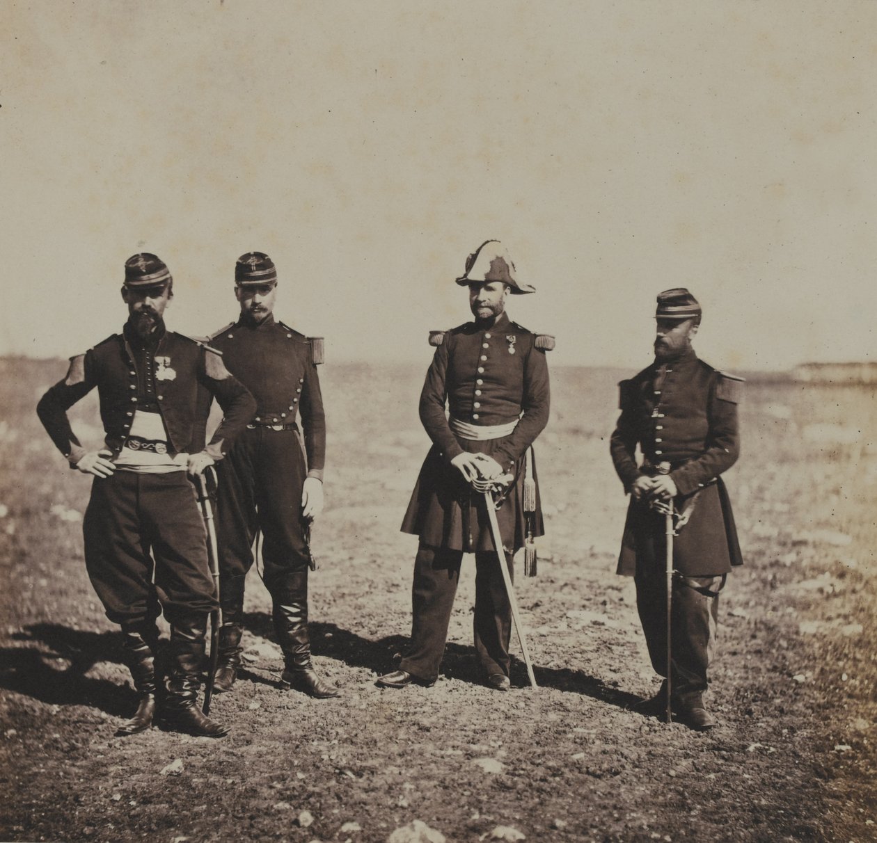 Sih-Chida ve Mahchsi-Karehde, Mandan Kızılderilileri by Roger Fenton