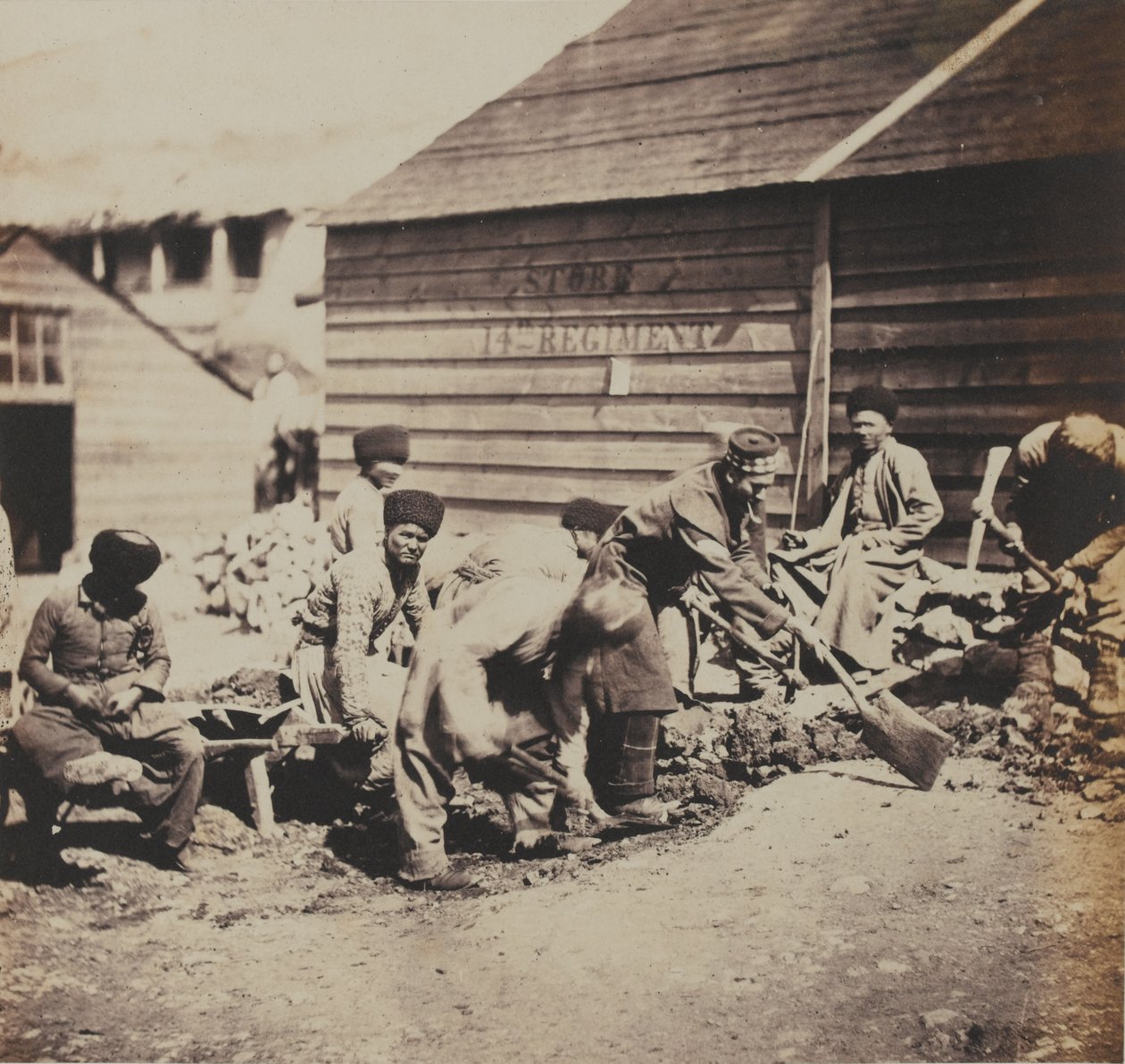 Tatar İşçileri by Roger Fenton