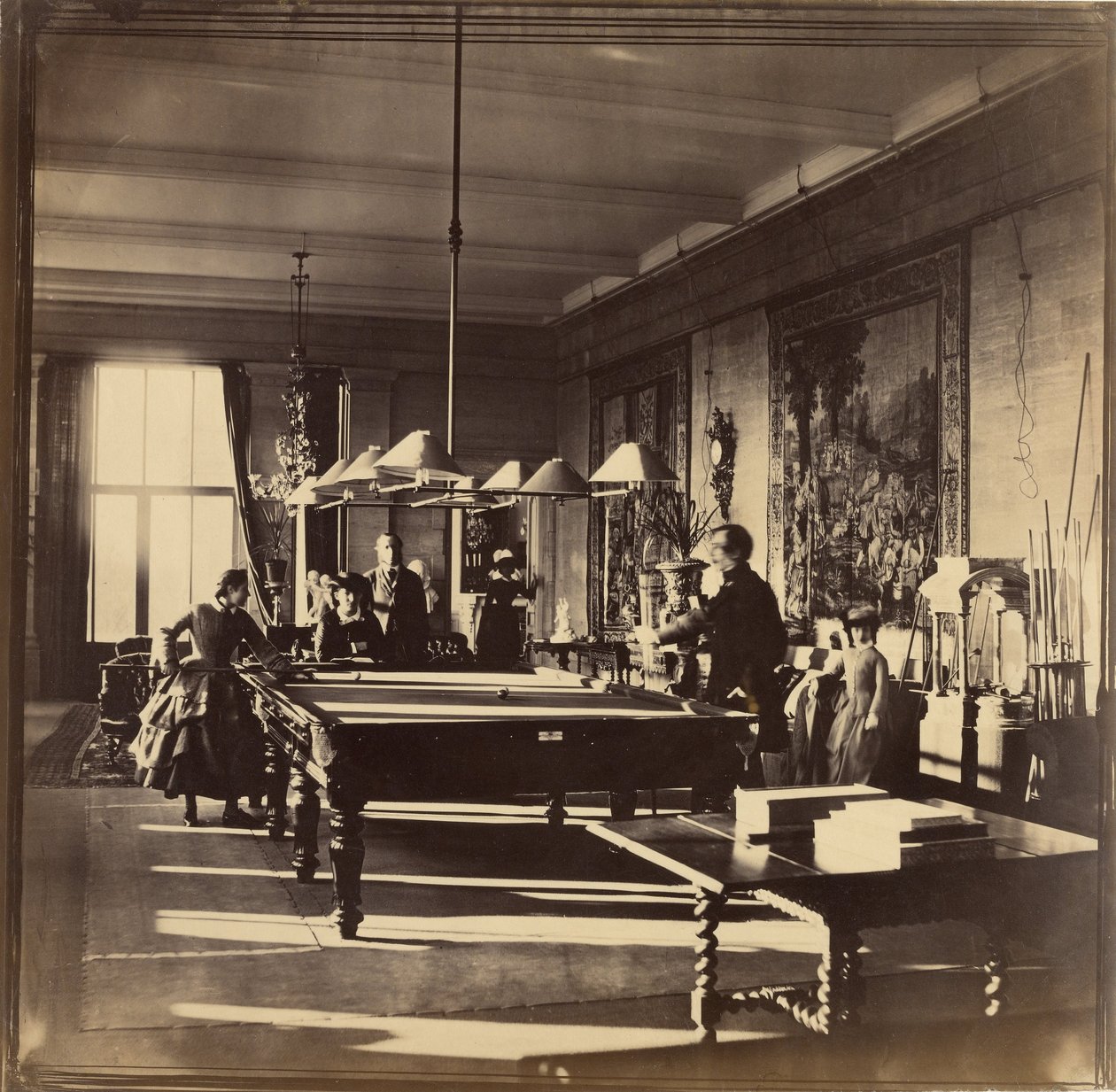 Bilardo Salonu, Mentmore by Roger Fenton
