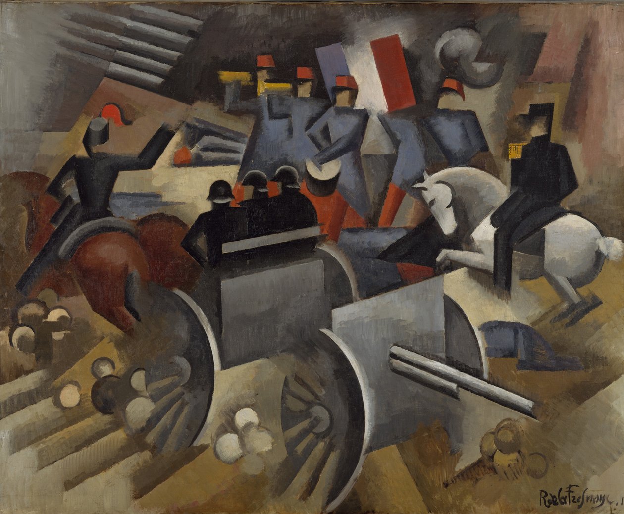 Topçu, 1911 by Roger de La Fresnaye