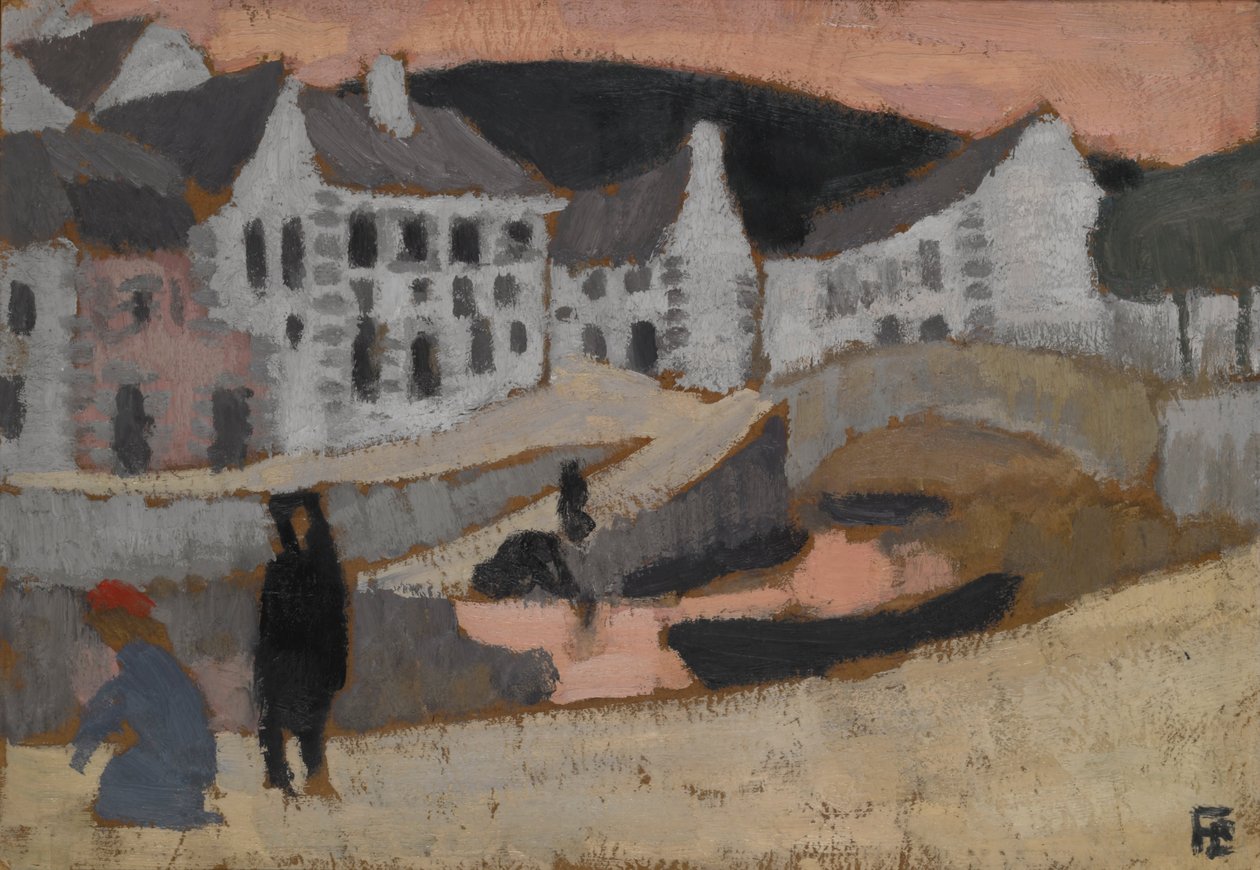Kanal, Brittany Manzarası by Roger de La Fresnaye