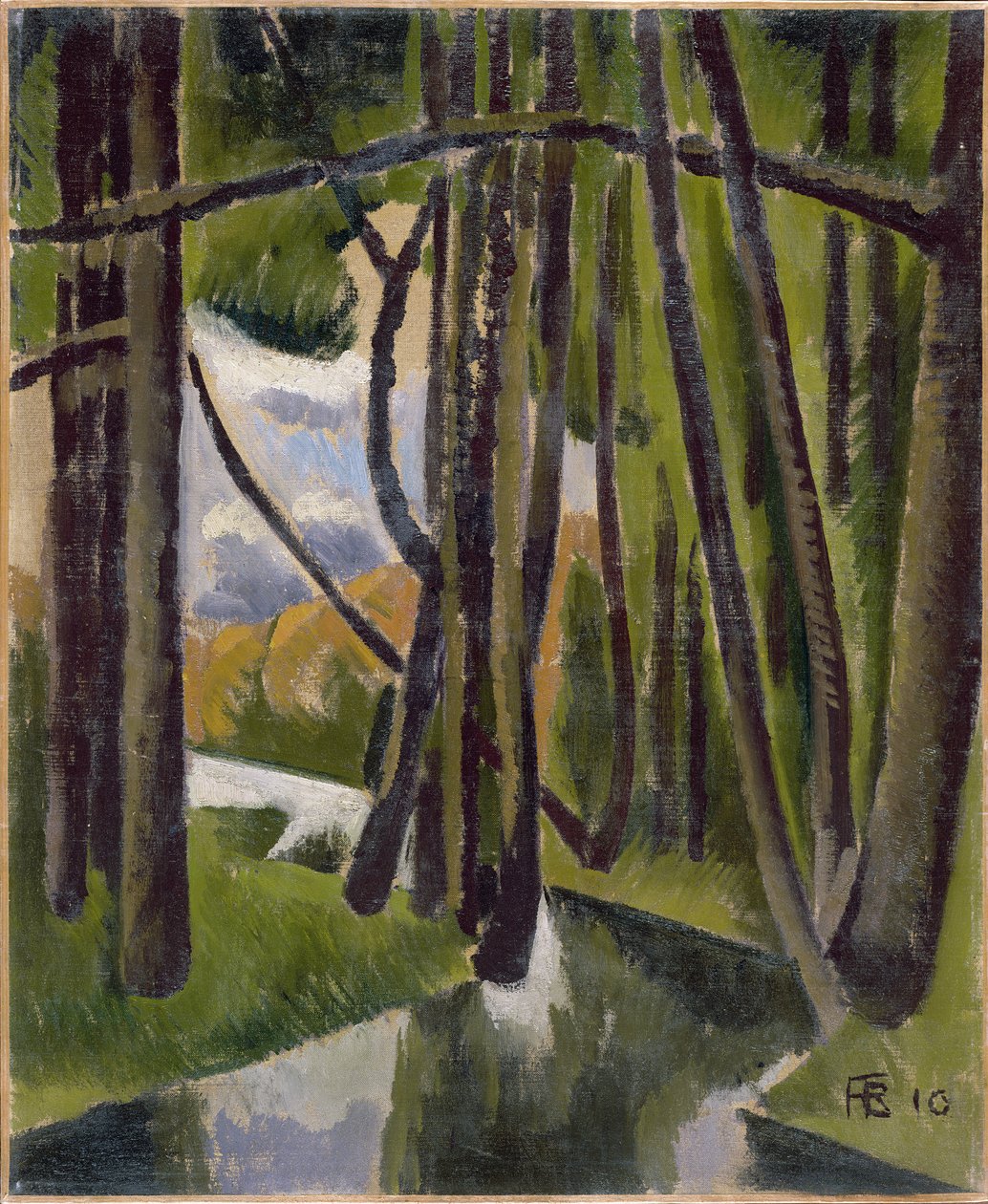 Undergrowth, 1910  by Roger de La Fresnaye