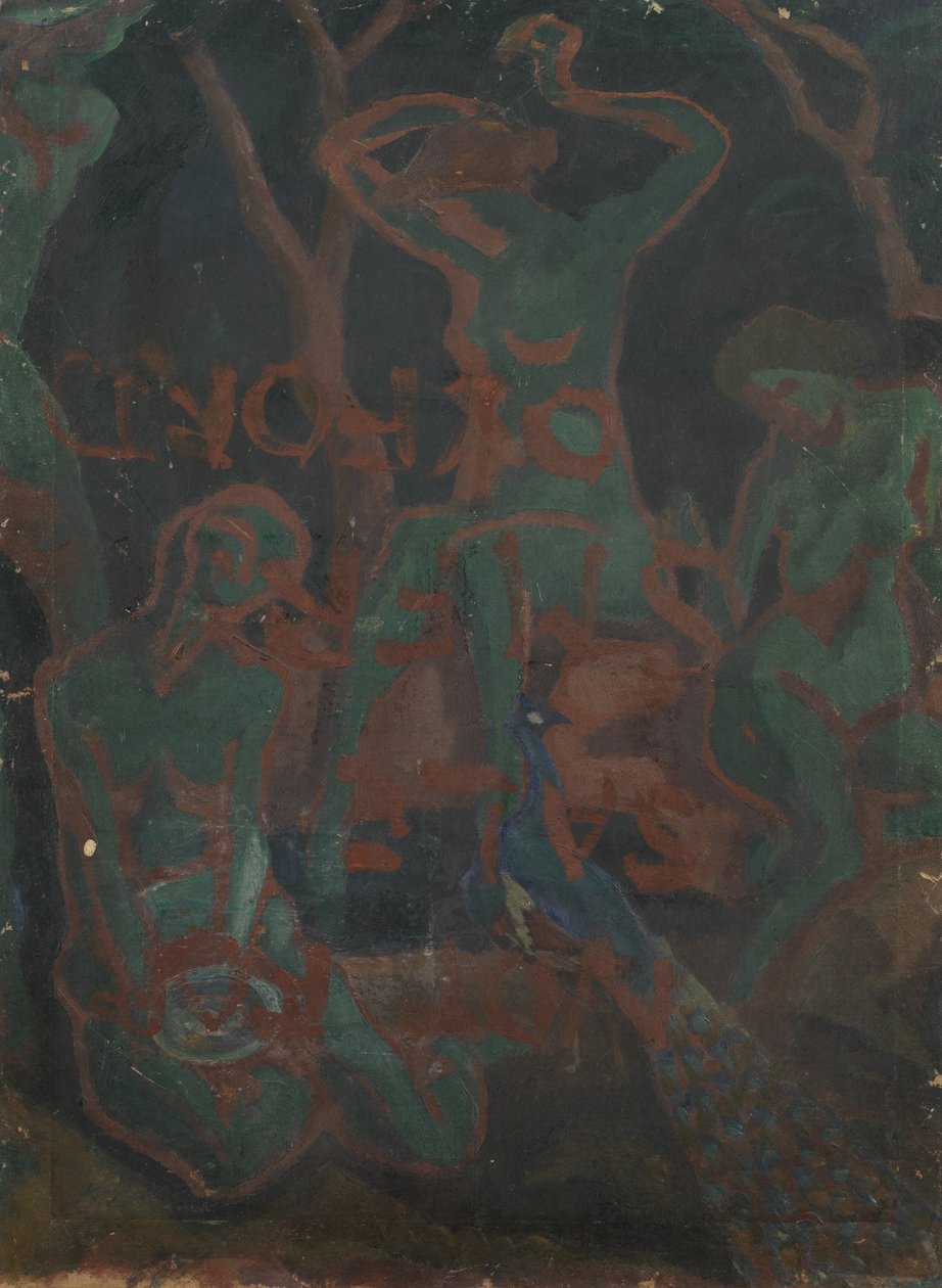 Manzarada Çıplak Kadın by Roger Eliot Fry