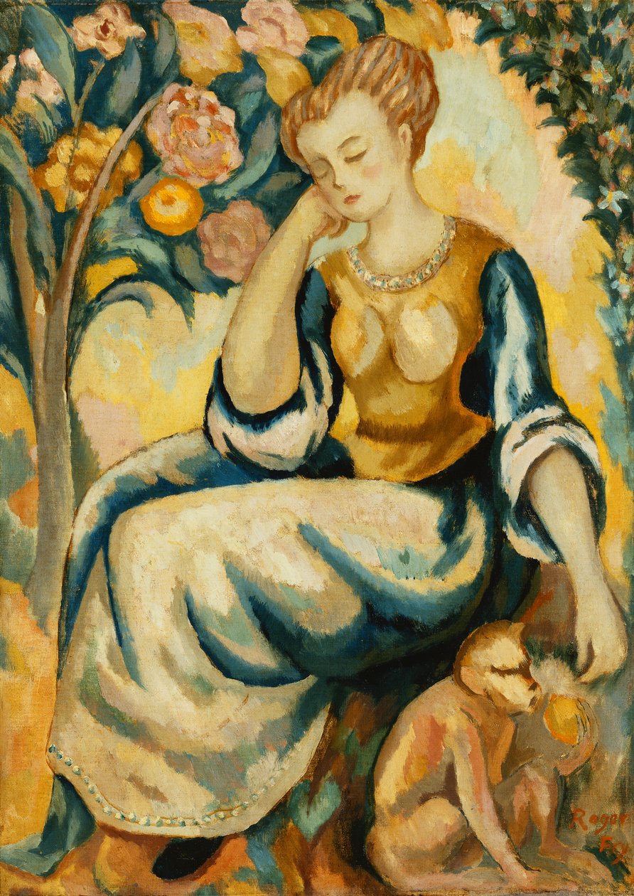 Maymunlu Kadın, c.1917 by Roger Eliot Fry