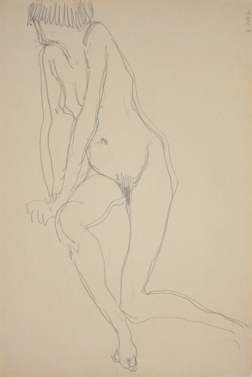 Nina Hamnett, c.1917 by Roger Eliot Fry