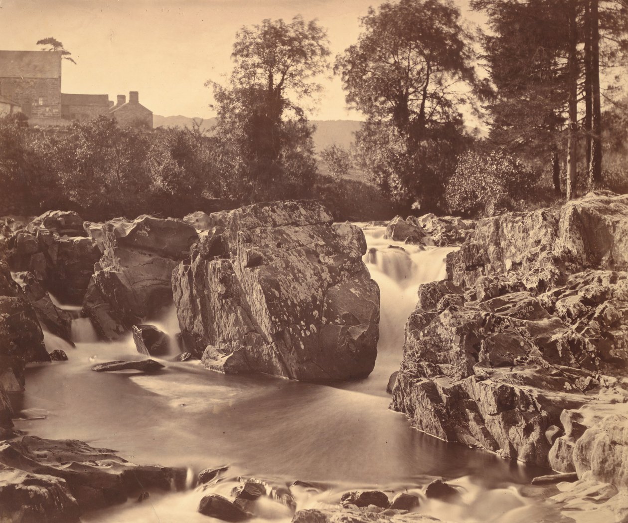 Llugwy Şelaleleri, Pont-y-Pair