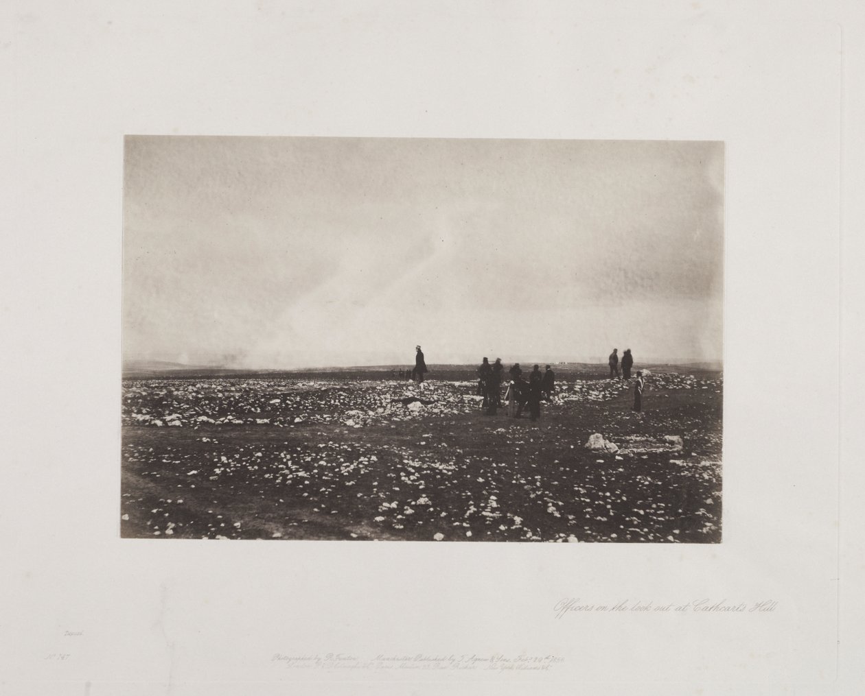 Memurlar, Cathcart's Hill'de Gözcülükte by Roger Fenton